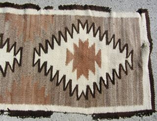 HISTORIC ANTIQUE NAVAJO DOUBLE SADDLE BLANKET 1890S AMERICAN INDIAN 2