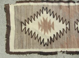 HISTORIC ANTIQUE NAVAJO DOUBLE SADDLE BLANKET 1890S AMERICAN INDIAN 3