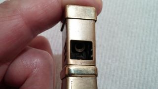 Vintage Pacton Brass Squeeze Pipe Lighter 5