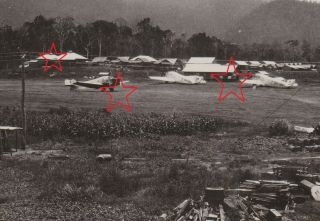 Old Photo Guinea Airways Junkers G31 landing at Bulolo 1932 2