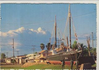Pearling Lugger Chinatown Broome Western Australia Murray Views Postcard