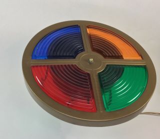 Vintage Rotating Electric 4 Color Wheel for Aluminum Christmas Tree 5