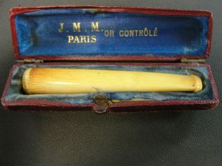 Antique Paris J.  M.  M Cigar Holder 1800s