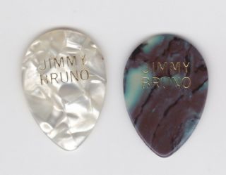 Jimmy Bruno Personal Custom Guitar Picks Made By Fender (2 Picks)