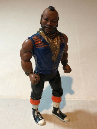 Action Figure 1983 Stephen J Cannell Productions Mr T Doll Toy Vintage 6.  5”