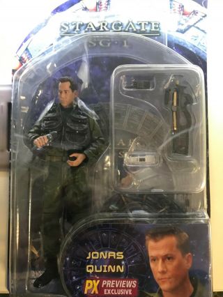 Jonas Quinn Stargate Sg - 1 Action Figure Rare Collectible