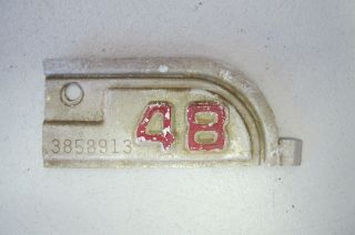 1948 California Vintage License Plate Year Tab 3858913