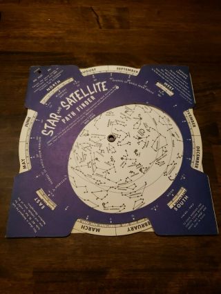 1966 Edmund Scientific Star & Satellite Disc Path Finder 9227