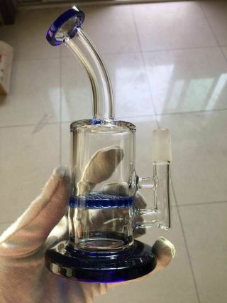 Bong Smoking Glass Bongs Water Pipe Small With 14.  4mm Joint