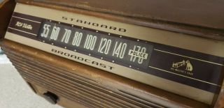 Vintage 1941 Rca Victor Standard Broadcast Tube Radio 36x Police Retro