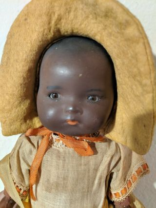 black americana doll African American Antique Vintage doll 3