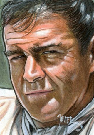 James Bond 007 Sean Connery Mi6 Yolt Sketch Card Aceo Art 1/1