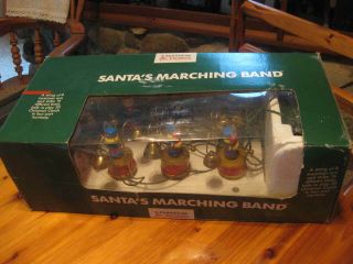 Vtg 1991 Mr.  Christmas Santa’s Marching Band - Holiday Musical Decor -