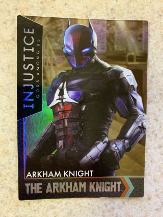Injustice Arcade Gods Among Us The Arkham Knight Foil 91/100