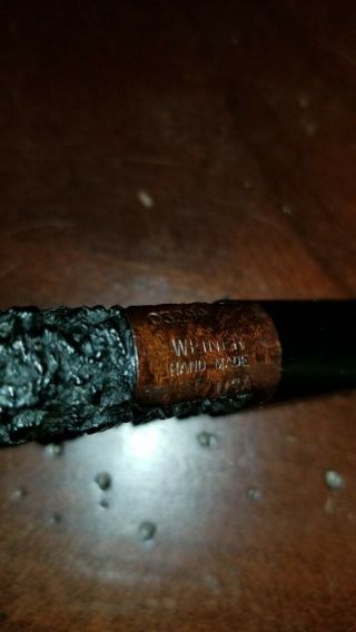 Outstanding Steve Weiner USA Rusticated Estate Pipe.  Rare Mike Butera.  Look 3