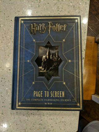 Harry Potter Page To Screen The Complete Filmmaking Journey By Bob Mccabe