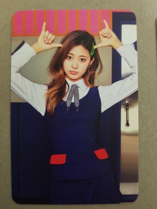 Twice Tzuyu Authentic Official Photocard 1 Signal 4th Album Photo Card 쯔위