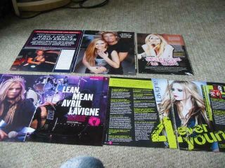 Avril Lavigne Sexy French Us Clippings