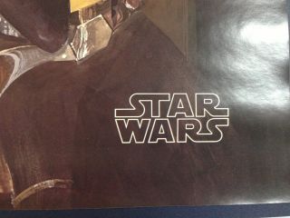 SET OF 4 STAR WARS POSTERS - BURGER CHEF 1977 GUARANTEED QUALITY 6