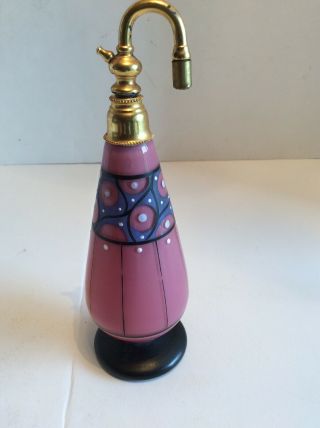 Vintage Unique Perfume Bottle Art Deco