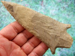 Fine 5 3/4 inch G10 Tennessee Pickwick Point with Arrowheads Artifacts 3
