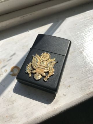 Zippo Lighter With Great Seal Of The United States Of America Emblem Usa 1996