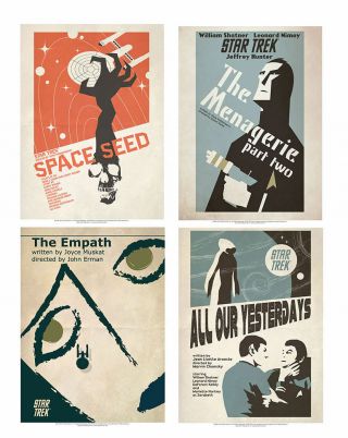 Star Trek:the Series Art Prints Set 11