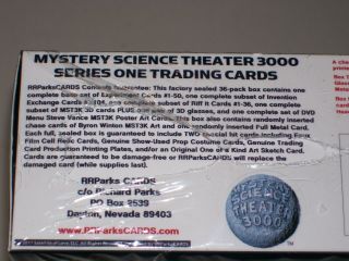 2018 Mystery Science Theater 3000 Series 1 Trading Card Box RRParks MST3K 4