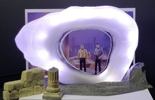 Star Trek Tos The Guardian Of Forever Light - Up Model Custom Made