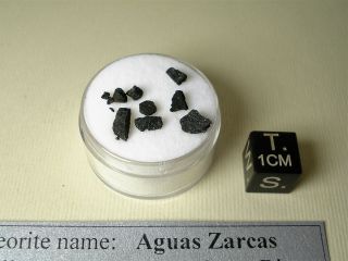 Meteorite Aguas Zarcas,  Rare Cm2,  Small Fragments 0,  31 G,  Fall 2019 Costa Rica