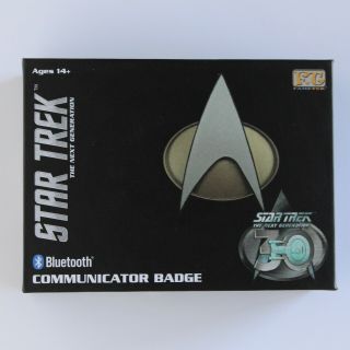 Star Trek Tng Bluetooth Communicator Badge 30th Anniversary