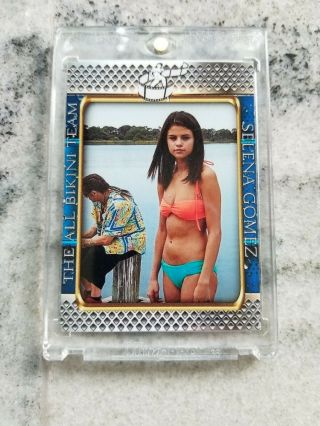 Selena Gomez 1/1 Trading Card