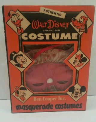 Rare Vintage Ben Cooper Disney Snow White Costume And Mask