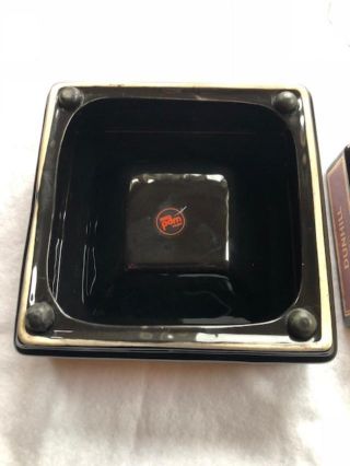 Dunhill Cigar Pipe Ashtrays Made in England by Wade & Crystal Decanter 5