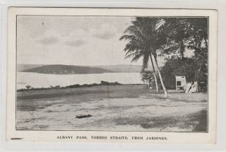Vintage Postcards Albany Pass Torres Straits From Jardines 1900s