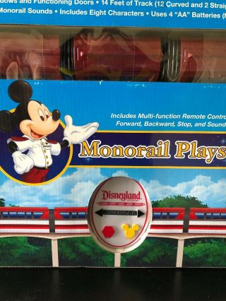 Disneyland Resort Monorail Playset Red