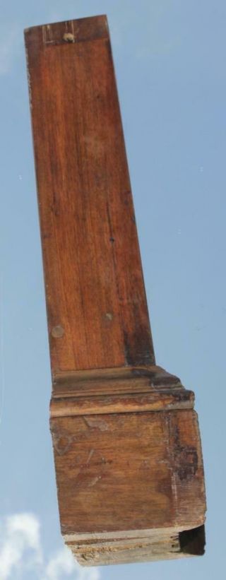 Cunard Line Rms Mauretania C1906 French Walnut Pilaster Section 1st Cl Staircase