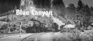 Southern Pacific Negative 2598 2 - 8 - 0 Work Train Blue Canyon Ca 1949