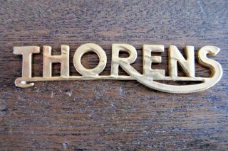 Thorens Badge For Your Td124/td - 124,  Td - 224,  And Td - 125,  Td - 126