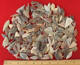 (200) Common Assorted Neolithic Points