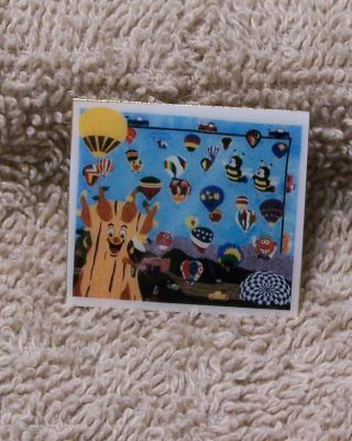 2005 High Flying Dreams Mexico Quilters Association Balloon Pin
