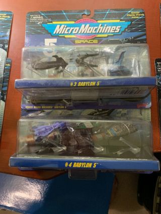 Babylon 5 Micro Machines Complete Set 1 - 6 in bubble cards 2