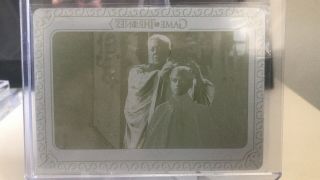 Rittenhouse Game Of Thrones Inflexions Printing Plate 1/1 67