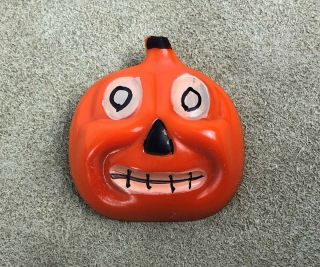 Vintage Halloween Jack O Lantern Pumpkin Pin
