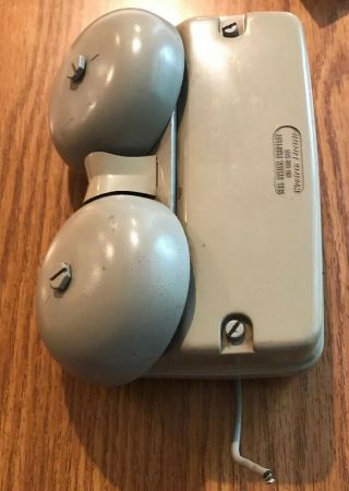 Vintage Western Electric Bell System External Telephone Ringer Buzzer DOORBELL? 6