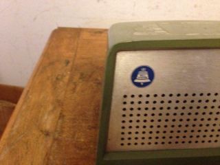 Western Electric Bell System Loudspeaker Telephone Intercom 107A 6/70 Green 3