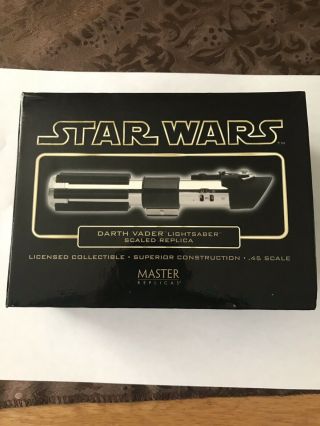 Master Replicas.  45 Scale Star Wars Darth Vader Lightsaber Ep 4