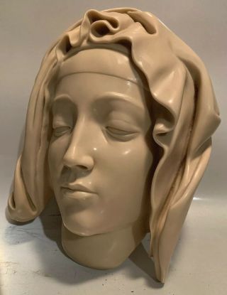 Michelangelo Pieta Head Of The Virgin Mary 1982 Metropolitan Museum Art Perfect