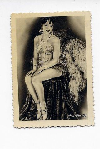 1933 Pin Up Girl Josephine Baker Tobacco Card 199