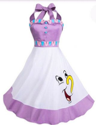 Disney Parks Mrs.  Potts & Chip Beauty And Beast Dress Costume Xs Shop